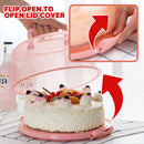 idrop 23CM Portable Cake Food Cover Storage Box