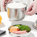 idrop 3PCS Stainless Steel Instant Noodle & Food Cup Pot Bowl