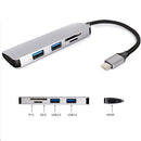 idrop USB C EXPANDER - To HDMI + USB 3.0 + SD / TF Card Reader Multifunction Adapter