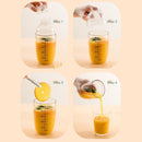 idrop [ 530ml ] Drink Shaker Mixer Cup / Cawan Goncang Air / 手打柠檬茶杯雪克杯奶茶店工具带刻度手摇杯雪壶防溅盖调酒器套装