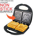 idrop Electric Sandwhich Toaster Maker with Cartoon Face [ 750W ]