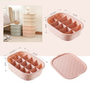 idrop Underwear & Socks Multi Compartment Slot Storage Box
