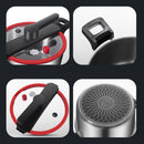 idrop [ 5.5L ] 25.5CM Stainless Steel Micro Pressure Non Stick Cooking Soup Pot Cooker