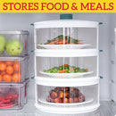 idrop [ 5 LAYER ] Multilayer Stackable Heat Insulation Food Meal Dish Storage