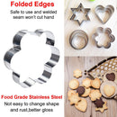 idrop [ 12pcs ] Cookie Cutter Set / Set Pemotong Bentuk Biskut / 曲奇刀组