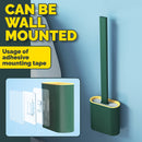 idrop Flexible Toilet Bowl Cleaner - Silicone Cleaning Brush Scrubber