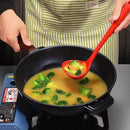 idrop [ 5PCS ] Kitchen Silicone Cooking Utensil Set / Set Dapur Alat Memasak / 硅胶厨具5件套(红黑混 )