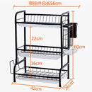 idrop [ 2 LAYER / 3 LAYER ] Kitchen Household Multifunction Utensil & Tableware Dishrack Storage Shelf Rack / Rak Pinggan Mangkuk bertingkat / 2层/3层 厨房家用多功能餐具餐具碗碟架储物架置物架