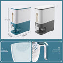 idrop [ 10KG Storage ] Kitchen Household Rice Cereal Storage Sealed Container Dispenser