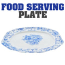 idrop Blue Ornamental Kitchen Dining Tableware Set 2 [ 6 Pcs / 12 Pcs ]