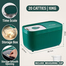 idrop [ 20 CATTIES ] 10KG Kitchen Household Rice Storage Bucket / Baldi Penyimpanan Beras Isi Rumah Dapur 10KG / 塑料厨房家用米桶20斤(10KG)METER BOX