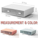 idrop Desktop Table Storage Box / Bekas Kotak Simpanan / 两抽自由配搭层柜