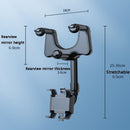 idrop Car Rearview Mirror 360° Degree Rotating Phone Holder / Pemegang Smartphone Cermin Pandang Belakang / 360°旋转汽车后视镜手机支架