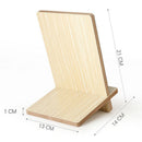idrop Minimalist Craft Wood Table Makeup Mirror / Cermin Meja Make Up / 长方工艺木镜子
