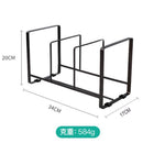 idrop Kitchen Steel Plate Dishrack Storage Drainage Rack