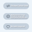 idrop Wall Mounted Smartphone Tablet Holder Bracket Rack / Pemegang Peranti Telefon / 铁艺手机充电支架(手机&插头多用壁挂)(双面贴)