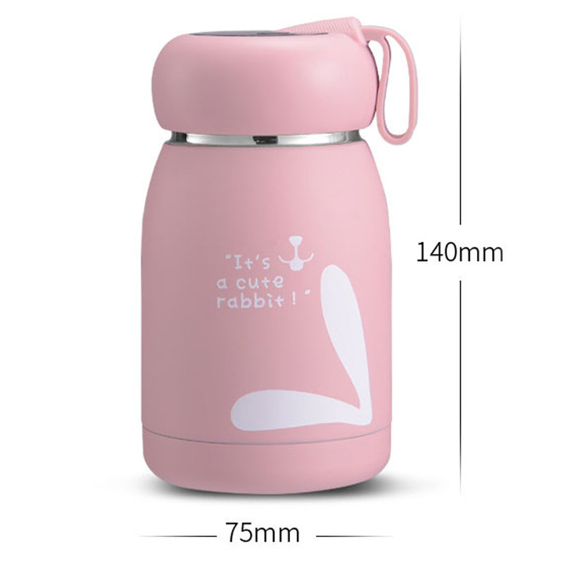 idrop [ 320ml ] Portable Mini Vacuum Drinking SUS304 Stainless Steel Flask with Smart Temperature Display / Botol Minuman Air / 带智能温度显示的便携式迷你不锈钢烧瓶