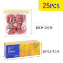 idrop [ 25PCS ] High Sealed Organizer Bag Multifunction Storage Usage Resealable Zipper Bag Beg / Plastik Bungkus Pelbagai Guna / 25PCS