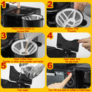 idrop 3 IN 1 Multifunctional Breakfast Maker Cooker Baking Oven & Coffee Maker