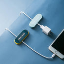 idrop [ 4pcs ] Wall Mounted Multifunction Cable Wire & Plug Management Organizer