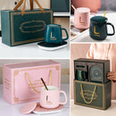 idrop [ 380ml ] Electric Ceramic Cup Warmer Heater / Pemanas Cawan Seramik / 暖暖杯(电暖杯)(电热器+陶瓷杯+汤匙)