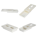 idrop Under Desk Punch Free Hidden Mounted Plastic Stationary Drawer for Home and Office / Laci Bawah Meja Senang Lekat Rumah dan Pejabat / 隐藏式安装塑料固定抽屉，适用于家庭和办公室
