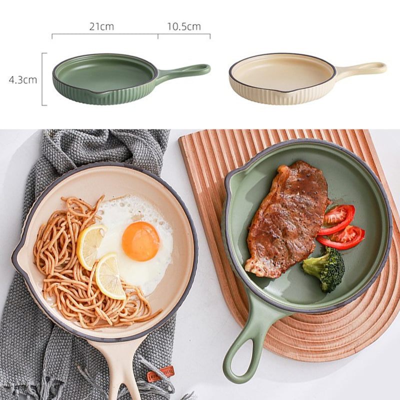 idrop [ 8.5in ] Apple Ceramic Bowl Plate / Mangkuk Pinggan Rekaan Epal / 陶瓷碗 8.5^苹果手柄碗