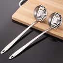 idrop 2 IN 1 Hotpot Stainless Steel Spoon Ladle Drainage Filter