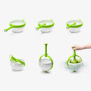 idrop 360° Degree Rotating Washing Rinsing & Draining Colander / Bekas Basuh Cuci Sayur dan Buah Senang Putar / 旋转蔬菜沥水器