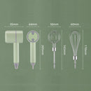 idrop [ 3 IN 1 ] 250ml Multifunction Mini Electric Egg Beater Whisk & Blender USB Powered / Pemukul Telur Elektrik Mini Pelbagai Fungsi & Pengisar USB / 20W三合一 玻璃250ML料理机(三叶刀, 12线棒, 奶油棒)