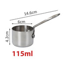 idrop [ 115ml | 1/2 Cup ] Stainless Steel Steak Sauce Pouring Cup / Cawan Sos Pencicah / 304不锈钢牛排酱汁杯