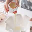 idrop Ceramic White Egg Yolk Separator Bird Design /  Pemisah Kuning dan Putih Telur Bentuk Burung Seramik / 陶瓷小鸟蛋清分离器