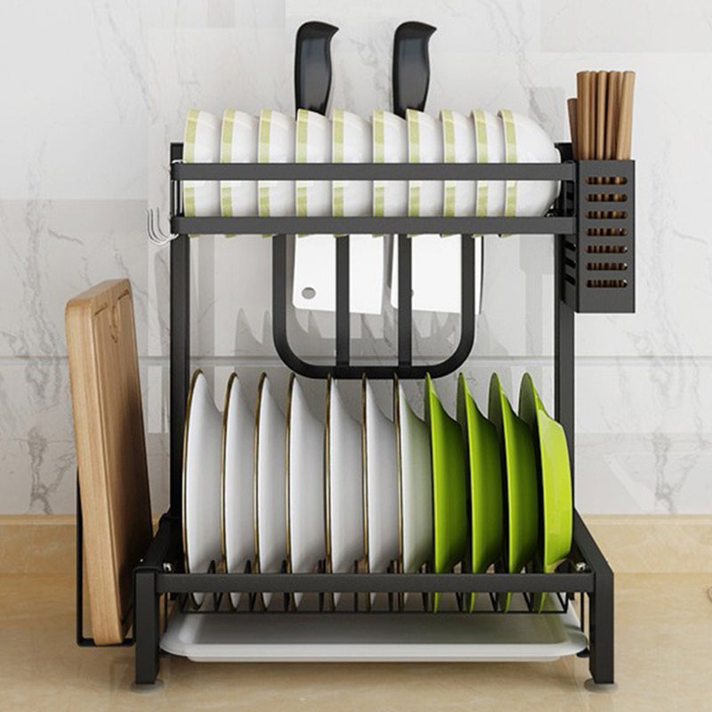 idrop Stainless Steel Kitchen Draining Dishrack & Utensil Multi Storage Unit