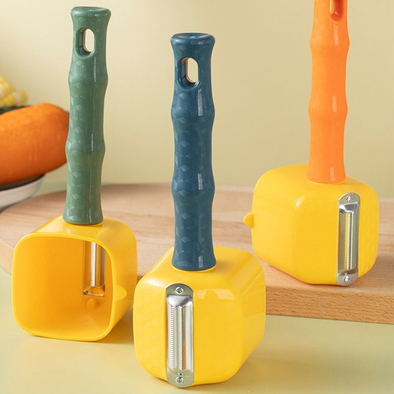 idrop Kitchen Multifunction Fruit & Vegetable Storage Peeler / Pengupas Sayur & Buah Pelbagai Guna / 收纳削皮器