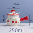 idrop [ 250ml ] Seasoning & Spices Ceramic Jar / Balang Seramik Perasa & Rempah / 陶瓷罐 水果带把陶瓷彩罐(混色)