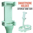 idrop Caterpillar Worm Smartphone Holder - Flexible Suction Wall Mount Holder