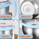 idrop 1.5L Stainless Steel Instant Noodle Food Bowl