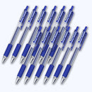 idrop [ 12PCS  Box ] 0.5mm Stationery Press Gel Pen / Pen Alat Tulis / 中性笔 [ BLACK / BLUE / RED ]