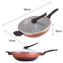 idrop [ 32CM ] Maifan Kitchen Nonstick Household Cooking Wok / Kuali Masak Dapur / 厨不粘家用炒锅平底电磁炉燃气灶通用锅具炒菜锅