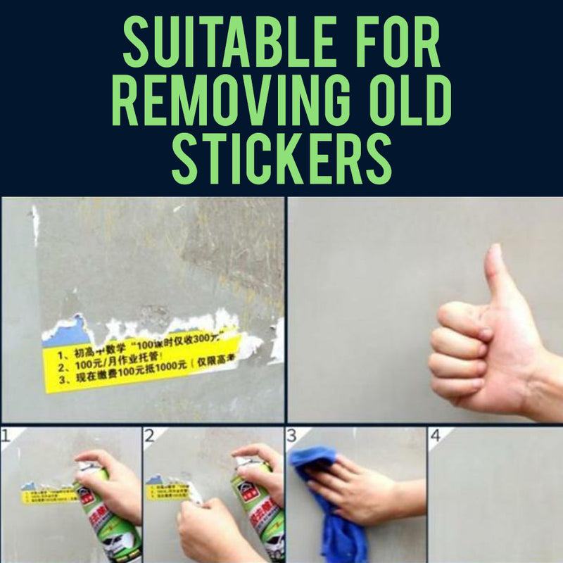 idrop 450ml Sticker Remover Cleaning Agent Spray Can