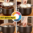 idrop [ 19CM ] Folding Retractable Food Steamer Plate