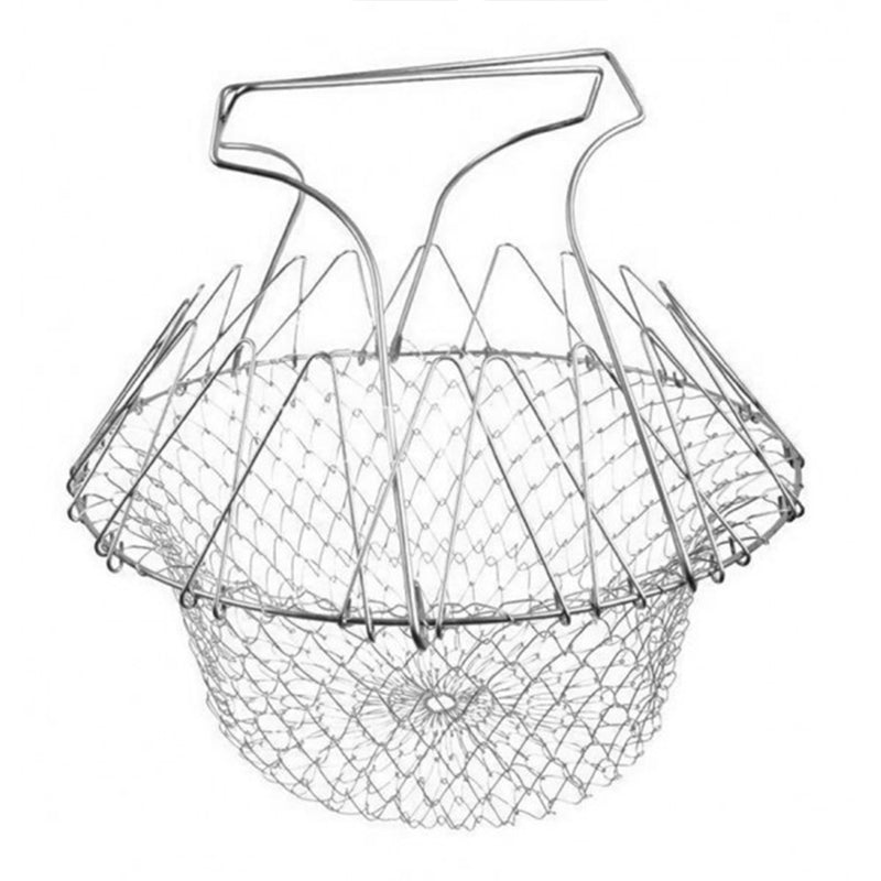 idrop MAGIC KITCHEN DELUXE Multipurpose Food Colander Basket Cook Wash Filter
