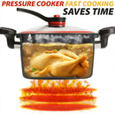 idrop [ 3.5L ] 22CM Totipotent Pot Micro Pressure Cooker / Periuk Memasak Tekanan Mikro / 22CM微压料理锅(3.5L)(微压锅 )