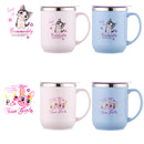 idrop 350ML Thermos Stainless Steel Cup Cartoon Illustration