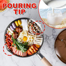 idrop [ 20CM ] 430 Stainless Steel Cooking Pot with 304 Steamer layer & Glass Lid Pot / Periuk Memasak dan Stim / 430不锈钢三层雪平锅