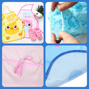 idrop Cute Cartoon Children's Apron Set / Set Apron Kanak-kanak / 可爱卡通儿童围裙套装