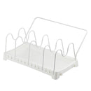 idrop Pots Pans & Dish Adjustable Storage Rack & Shelf [ 5 Partition ]
