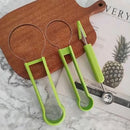idrop [ 3PCS ] 3 IN 1 Multifunction Fruit & Melon Digging Carving Set / Pengukir Buah 3IN1 / 瓜果挖肉器套装