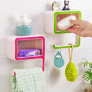 idrop  NINE [ 9 ] Toilet Bathroom Wall Mounted Storage Shelf Rack
