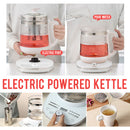 idrop 1.8L Electric Glass Body Kettle Health Pot - Cerek Air Elektrik